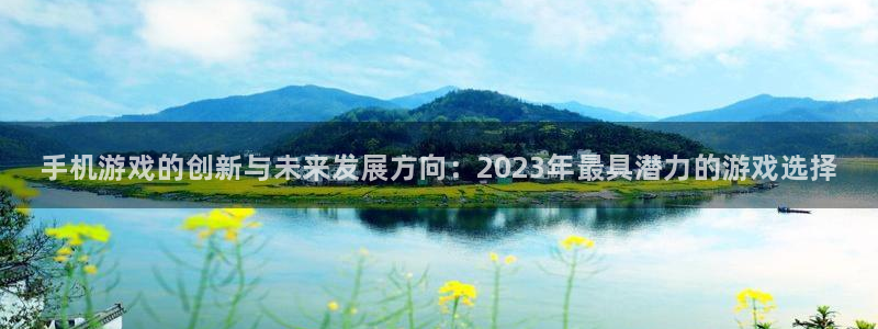 优贝娱乐平台注册资金多少：手机游戏的创新与未来发展方向：20