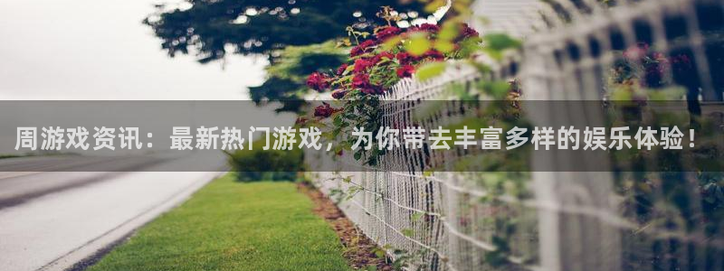 优贝娱乐官网登录：周游戏资讯：最新热门游戏，为你带去丰富多样