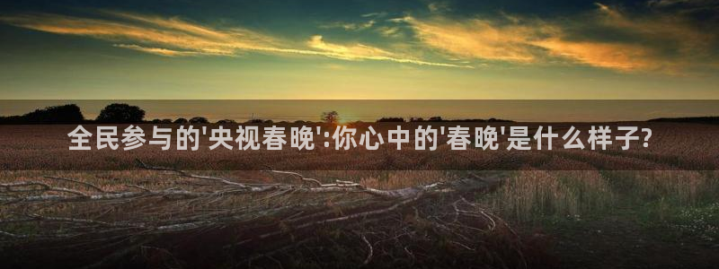 搜球直播吧：全民参与的\'央视春晚\':你心中的\'春晚\'是什么样子?